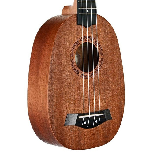 Ukulele Soprano Akahai Pineapple Tobacco Kp-21