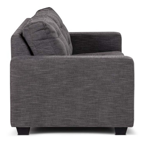 Rosen Sofa Manet 3 Cpo Tela Color Grafito