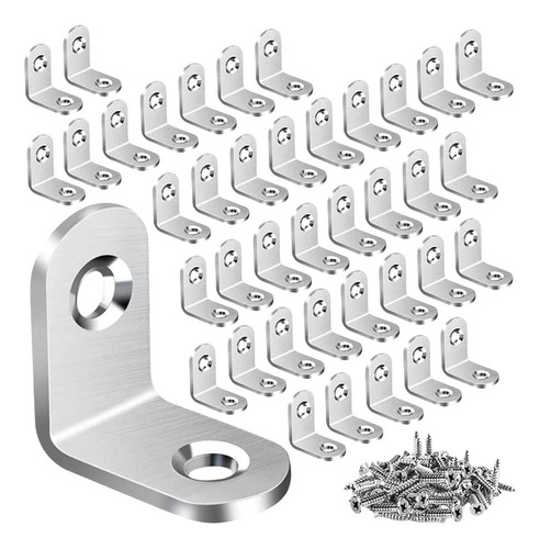 Nihay Soporte De De Soporte De Ángulo De 20 Mm X 20 Mm X 16