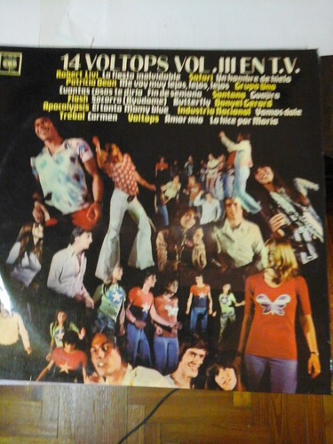 Vinilo 4498 - 14 Voltops Vol. Iii En T.v. - Varios Inter.