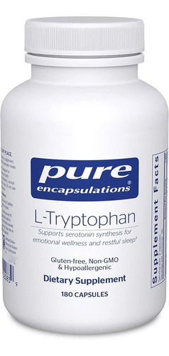 Encapsulaciones Puras L-triptófano | Suplemento De Aminoáci