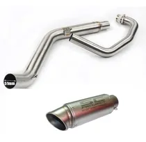 Comprar Linea De Escape Honda Cb190 + Tubo Escape Tipo Sc, Nuevo!