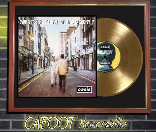 Oasis What's The Story Morning Glory Tapa Lp  Y Disco Oro