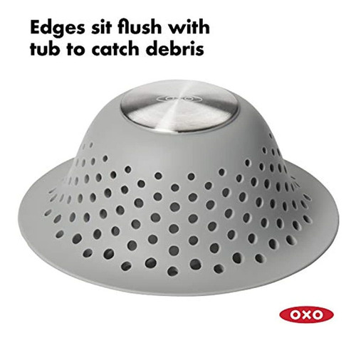 Protector De Silicona Para Desagües De Ducha Y Bañera Oxo Go