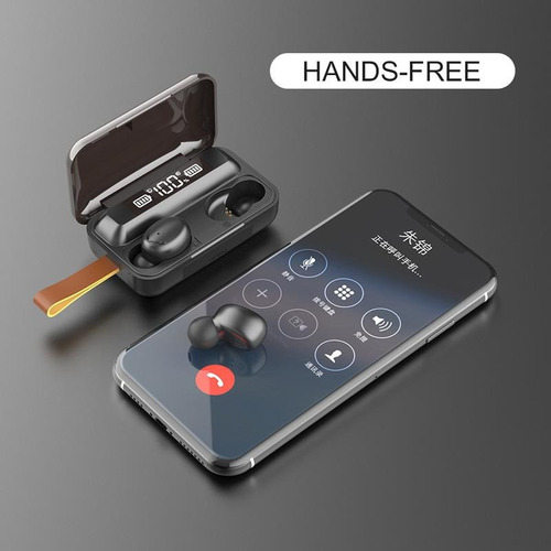 Auriculares Bluetooth F9-5 Plus Tws Tactil 5hs D Musica Gtia