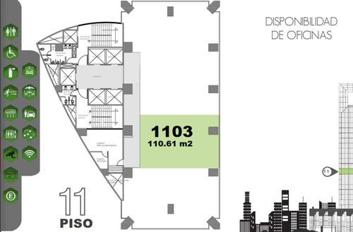 Oficina En Renta En Lomas Altas Torre Quadrata (m2o2439)