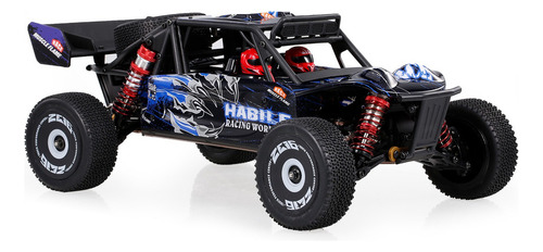 Coche Rc Wltoys 124018 Carreras De Alta Velocidad 60km/h 1/1