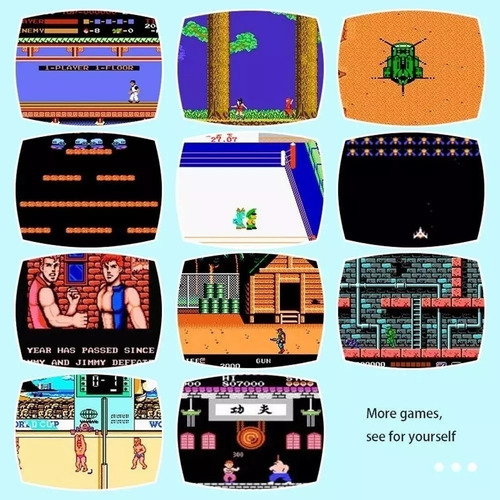 Consola Mini Retro Clasica 620 Videojuegos Entrega Inmediata