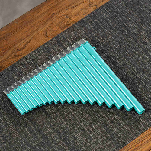 Panpipe Pan Flute De 18 Tubos De La Gama G-g3 Y Tubos Con Ll