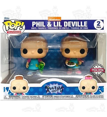 Funko Pop! Rugrats Phil And Lil Deville 2