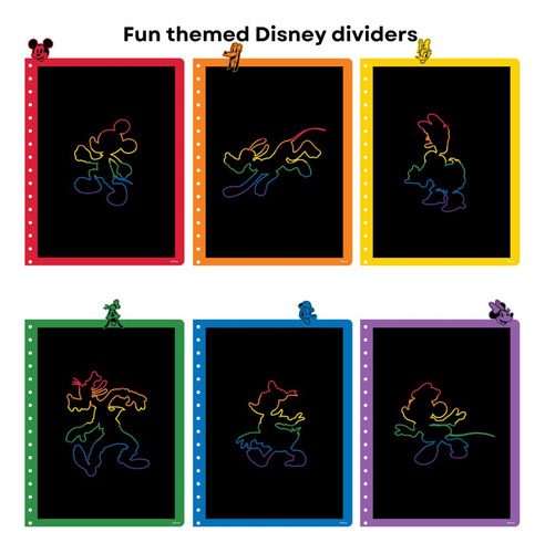 Cuaderno Con Diseños Innovadores Disney Pride Mickey Mouse