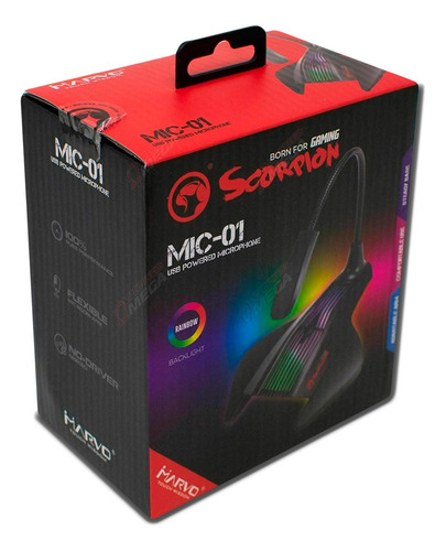 Microfono Gaming Scorpion Mic01