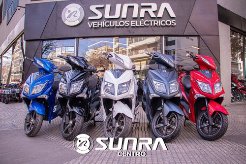 Imagen 1 de 23 de Moto Electrica Sunra Hawk / 50km /  Litio Extraible / A