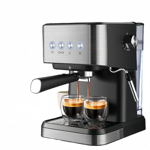 Cafetera Italiana Semiautomática Alta Presión Negro 1.2l