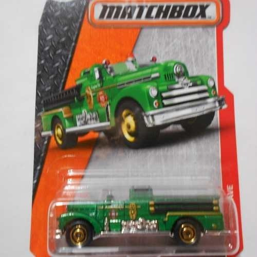 Matchbox 2016 Mbx Heroico Rescate Seagrave Fire Engine Mmnos