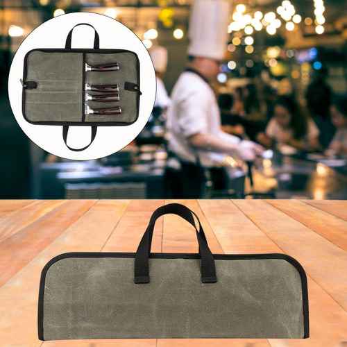 Bolsa Enrollable Para Cuchillos De Chef Con Capacidad Para