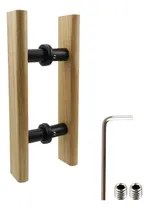 Comprar Manija Puerta Madera Doble Cara 12  Herraje Para Corrediza