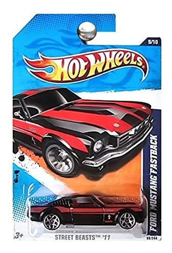 Hot Wheels Calle Bestias '11 Ford Mustang Fastback 9-10.