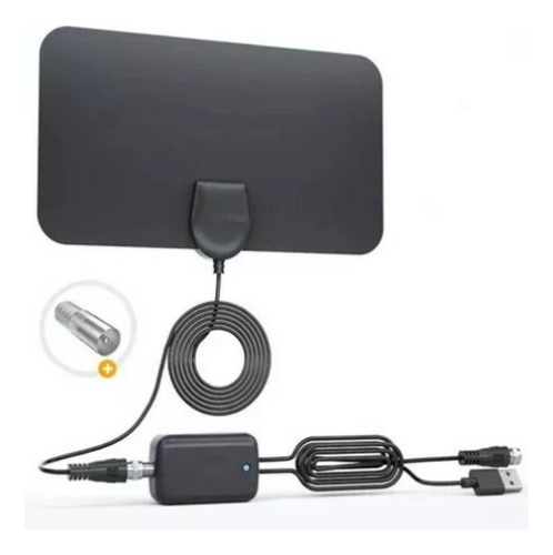 Antena Tv Digital Interiorantena Tv Hd+amplificador