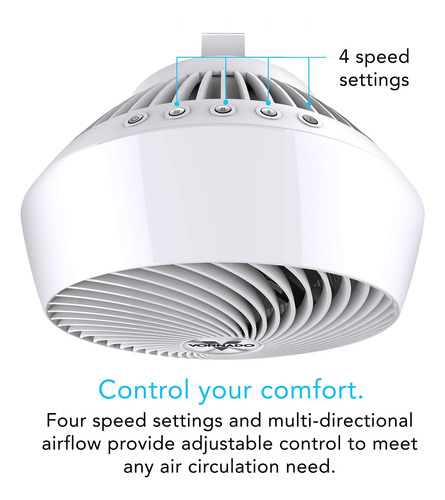 Ventilador Circulador De Aire Vornado 660-large, 4 Velocidad