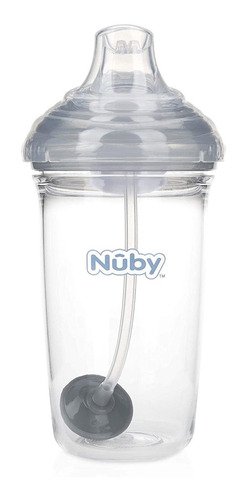 Nuby Tritan - Taza De Entrenamiento Sin Derrames Con Boquill