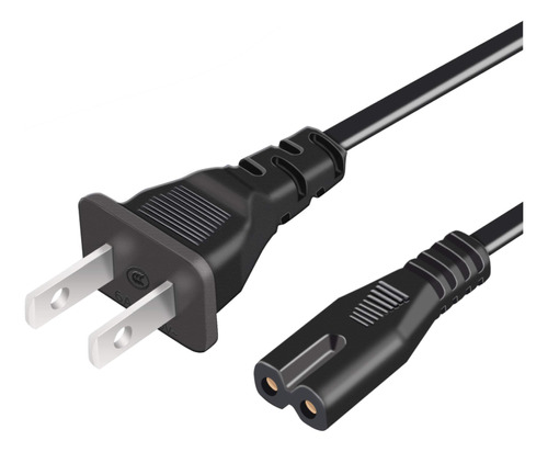 Compatible Con Xbox - Cable De Alimentación De Ca De 2 Cla.