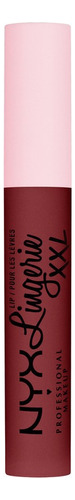 Labial NYX Professional Makeup Lip Lingerie XXL Lingerie XXL color strip n tease mate