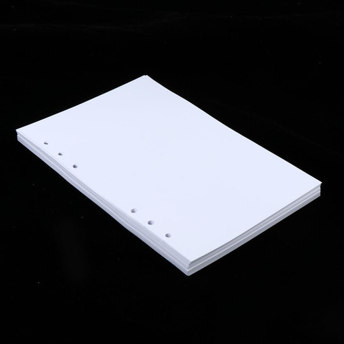 2 X 80 Hojas A5 Tamaño 6 Agujeros Relleno De Papel De