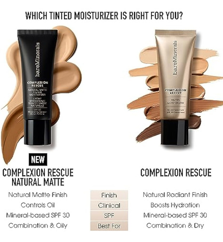 Complexion Rescue® Com Coloração Natural Fosca