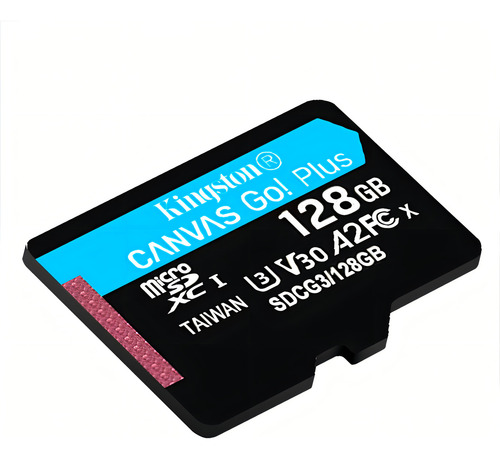 Microsd Kingston 128gb Canvas Go! Plus Uhs-i A2 V30 U3 C10