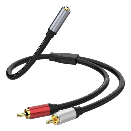 Sovunis 35 Mm A 2 Cables Rca (1 Pie), Divisor Spereo Rca Y M