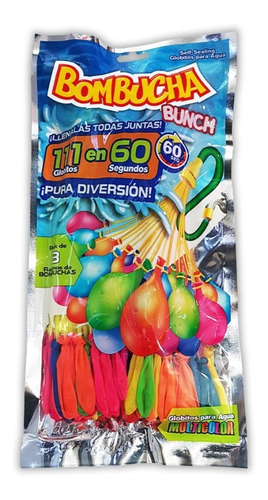 Imagen 3 de 10 de Bunch Balloon Bombucha Globitos Para Agua X 111 Bombitas
