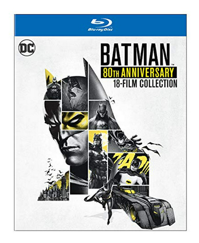 Colección Del 80 Aniversario De Batman (blu-ray)