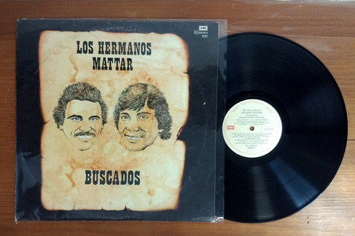Los Hermanos Mattar Buscados 1984 Disco Lp Vinilo