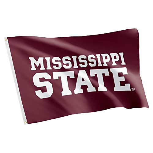 Bandera De Universidad Estatal De Mississippi Bulldogs,...