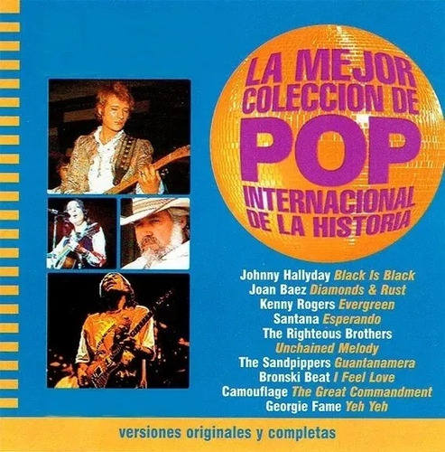 La Mejor Coleccion De Pop Internacional De La Historia (cd)