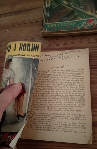 8 Colección Rastros Editorial Acme Años 50 Policial Gruber (Usado)
