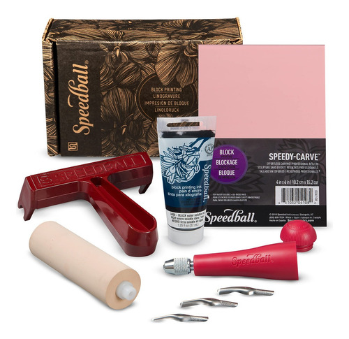 Speedball Kit Para Impresión De Bloque