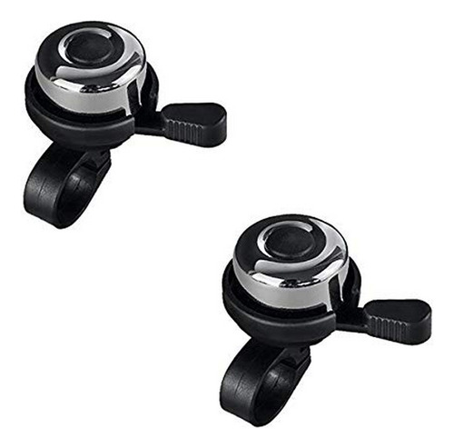 Emoly Bike Bell, Paquete De 2 Mini Timbre De Anillo De Latón