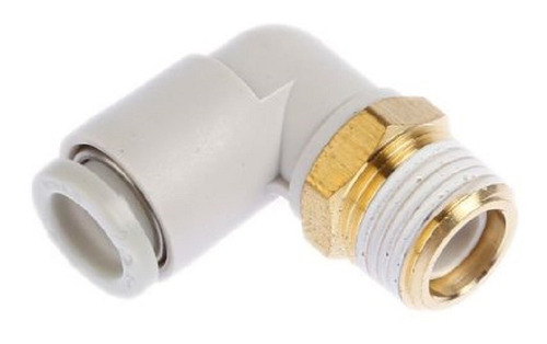 Racor Conector 90° Smc Kq2l04-01as Rosca Rc1/8 Mang 4mm 10pz