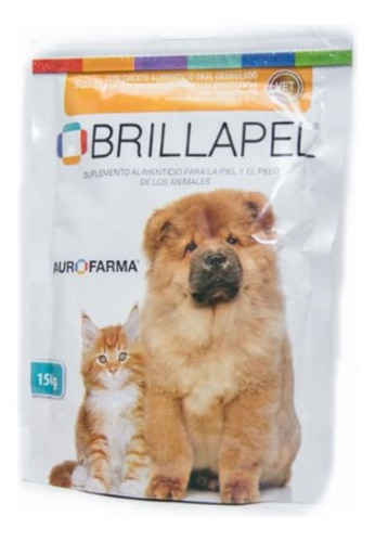 Brillapel Polvo 150g Perros Y Gatos Suplemento Piel Y Pelo