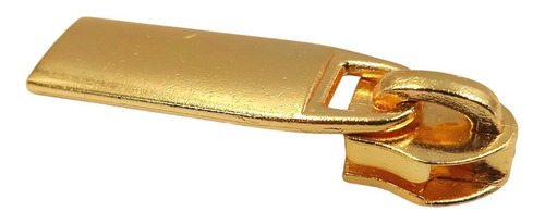 Cremallera rectangular Cursor n.º 5 dorada - 100 und