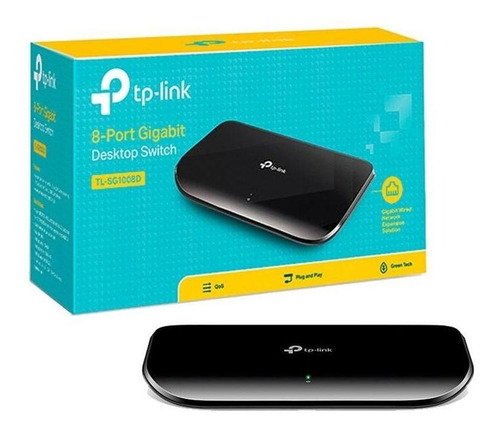 Switch Tp-link Tl-sg1008d 8 Puertos Gigabite