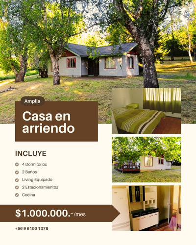 Amplia Casa En Arriendo