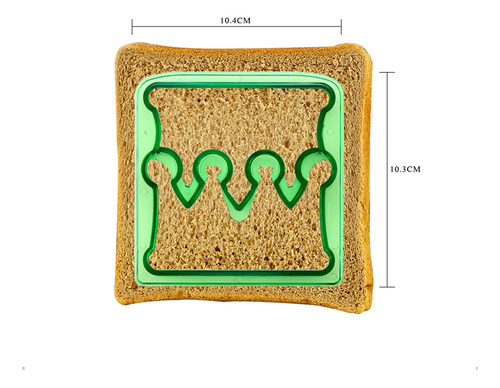 Formas Coloridas De Cortador De Sándwiches, Bonitos Diseños