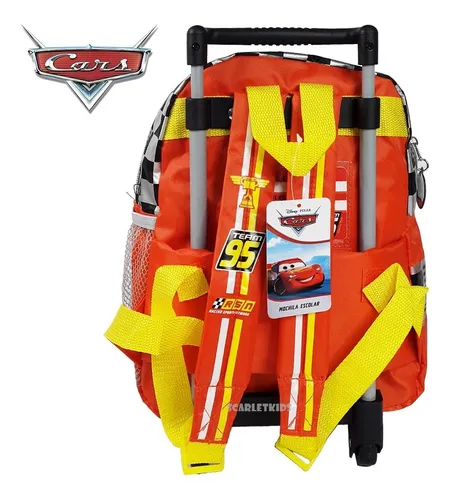 Mochila Cars Con Carro Jardin 12 Pulgadas Nene Original