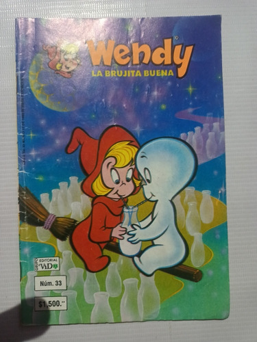 Wendy La Brujita Buena Num. 33 Año 1992 Ed. Vid