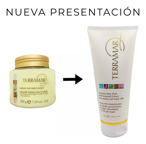 Mascarilla Intensiva Cabello Algas Macadamia Algas Terramar
