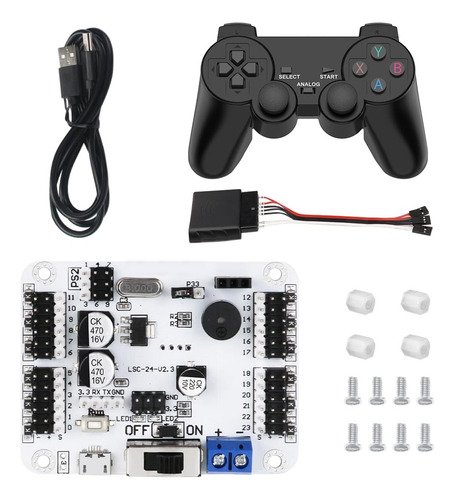 Controlador De Módulo De Placa De Prueba De Servomotor Pwm C