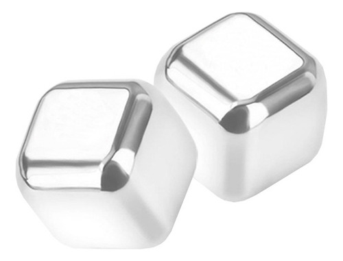 Js Cubitos De Hielo Reutilizables Whiskey Stones De Acero